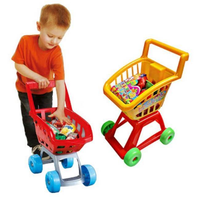 Jual Mainan Troli Belanja Besar, Supermarket Trolley | Shopee Indonesia