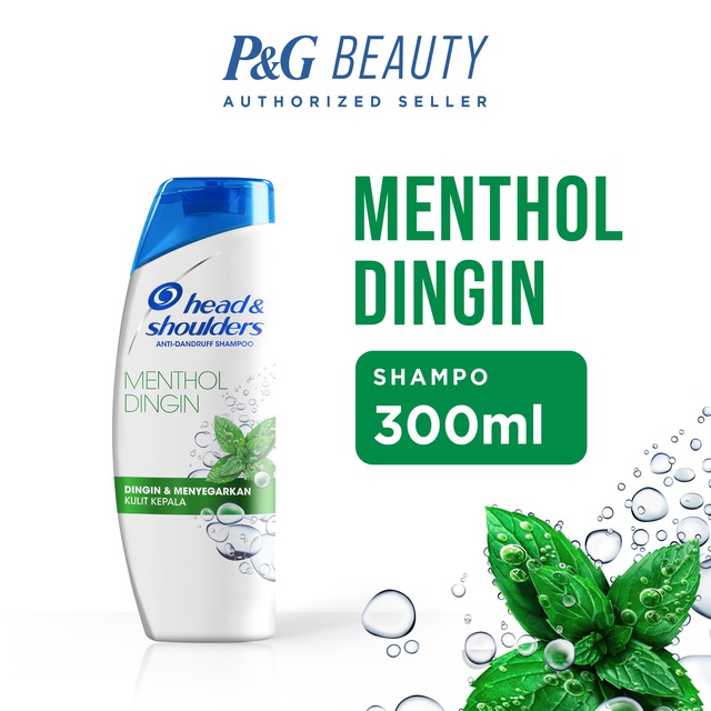 Jual Head & Shoulders Shampoo Cool Menthol Anti-Dandruff 300 Ml [P&G] | Shopee Indonesia