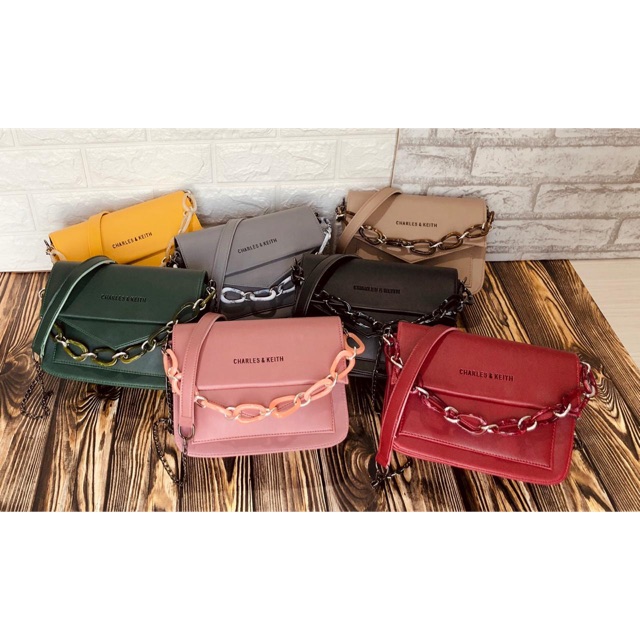 (COD) Promotion Sale Tas Woman Charles & Keith Princess 3 Sling Room