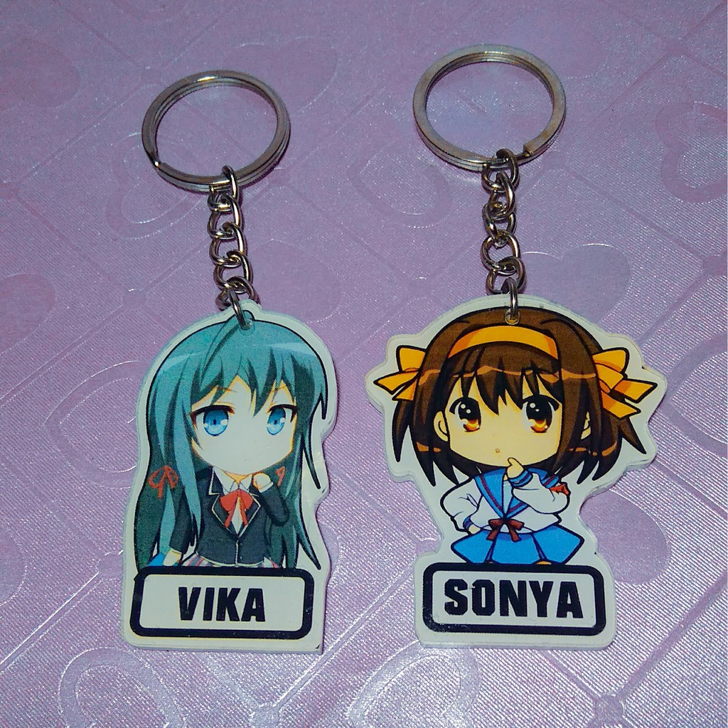 gantungan kunci anime karakter Shopee Indonesia
