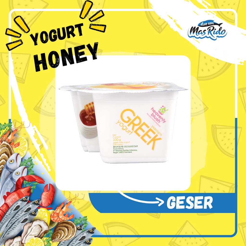 Jual Yogurt Greek Madu Heavenly Blush Greek Yogurt Style With Honey