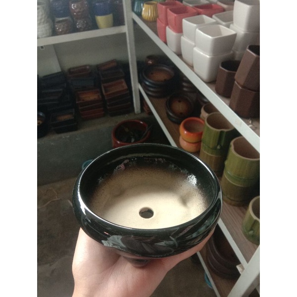 Jual Pot Keramik Ceper / Pot Keramik Bonsai / Pot Keramik Kaktus/ Pot