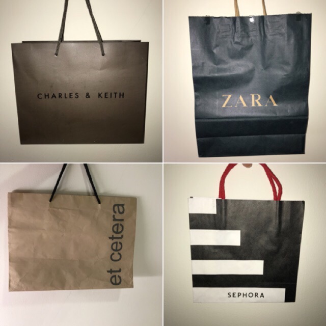 Paper bag branded Shopee Indonesia