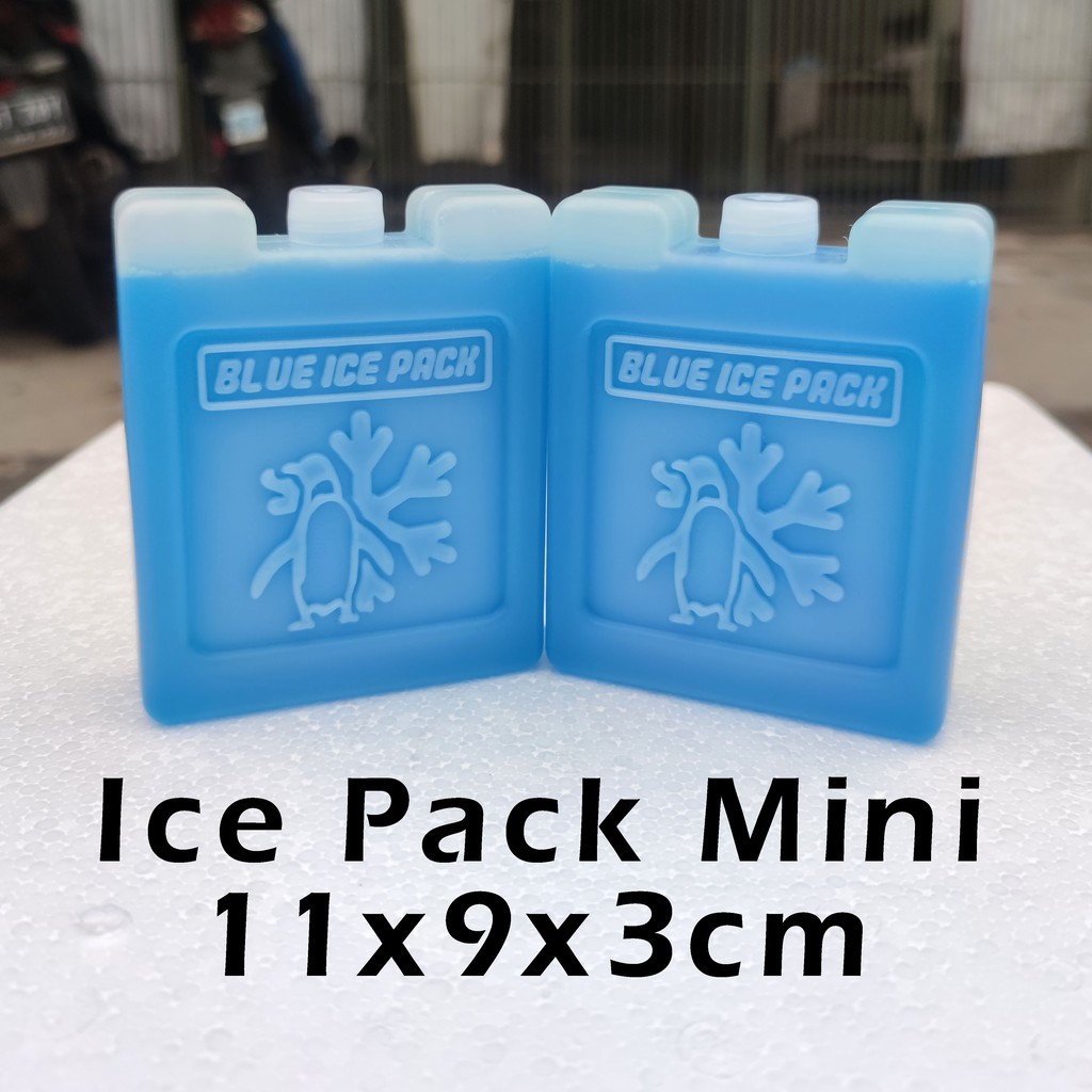 Jual Ice Pack Kecil Blue Ice Pack Mini Reusable Pengganti Dry Ice
