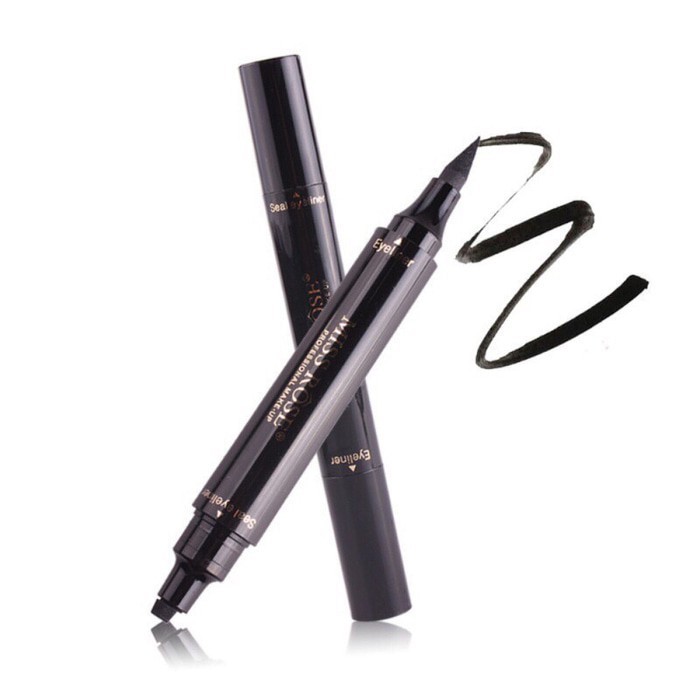 Jual Eye Liner - Make Up Mata - Mascara Tattop Stamp Liquid Eyeliner Miss  Rose Termurah Indonesia|Shopee Indonesia