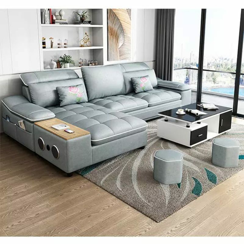 SOFA / KURSI MINIMALIS LETTER (L) RUANG TAMU SOLUSI TERINDAH ISI RUANG TAMU ANDA Shopee Indonesia