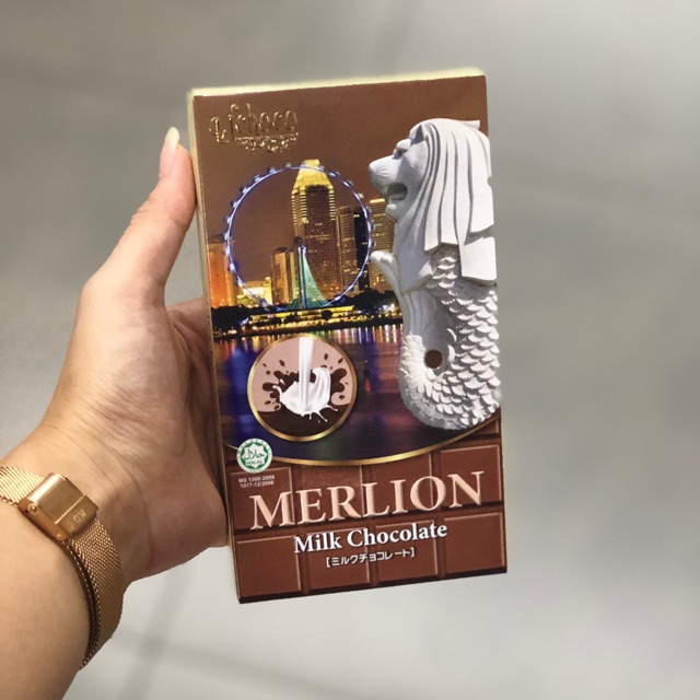 Jual Coklat Qfchoco Merlion Chocolate Import Choco | Shopee Indonesia