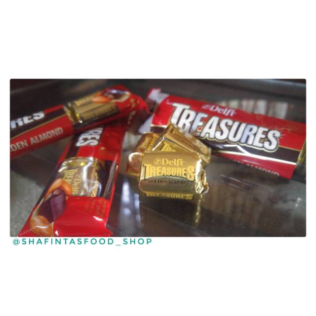 Jual Coklat Treasure Almond Kemasan Kecil | Shopee Indonesia