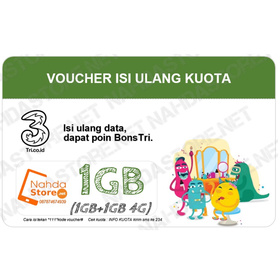 Cara Cek Paket Data Kartu 3 Info Terkait Kartu