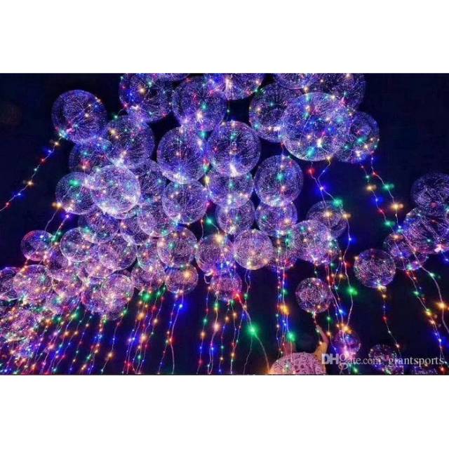 Jual Mainan Anak Balon Bobo Lampu Led Tumblr 1 Set Tanpa Gagang Stick | Shopee Indonesia