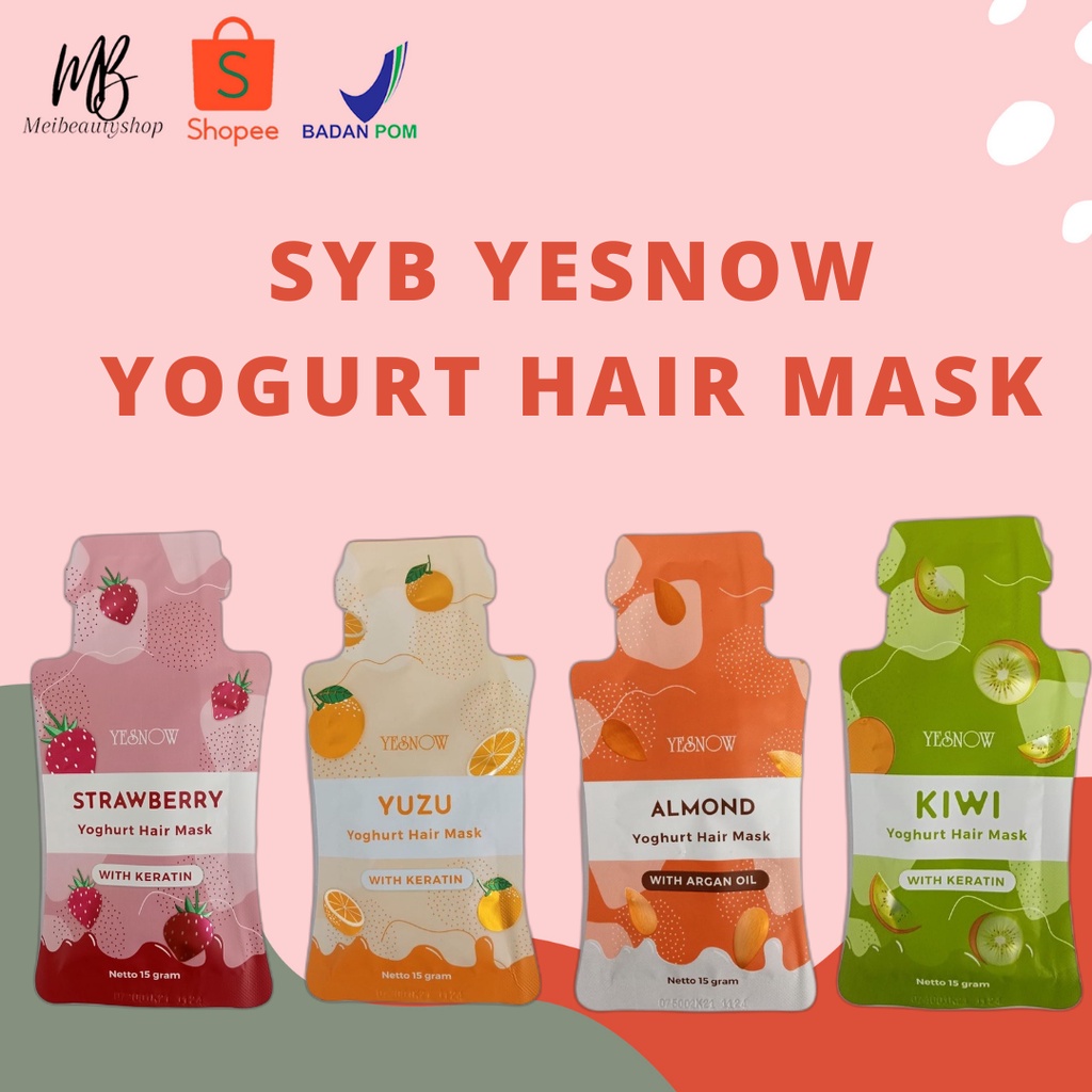 Jual YESNOW HAIR MASK SACHET Shopee Indonesia