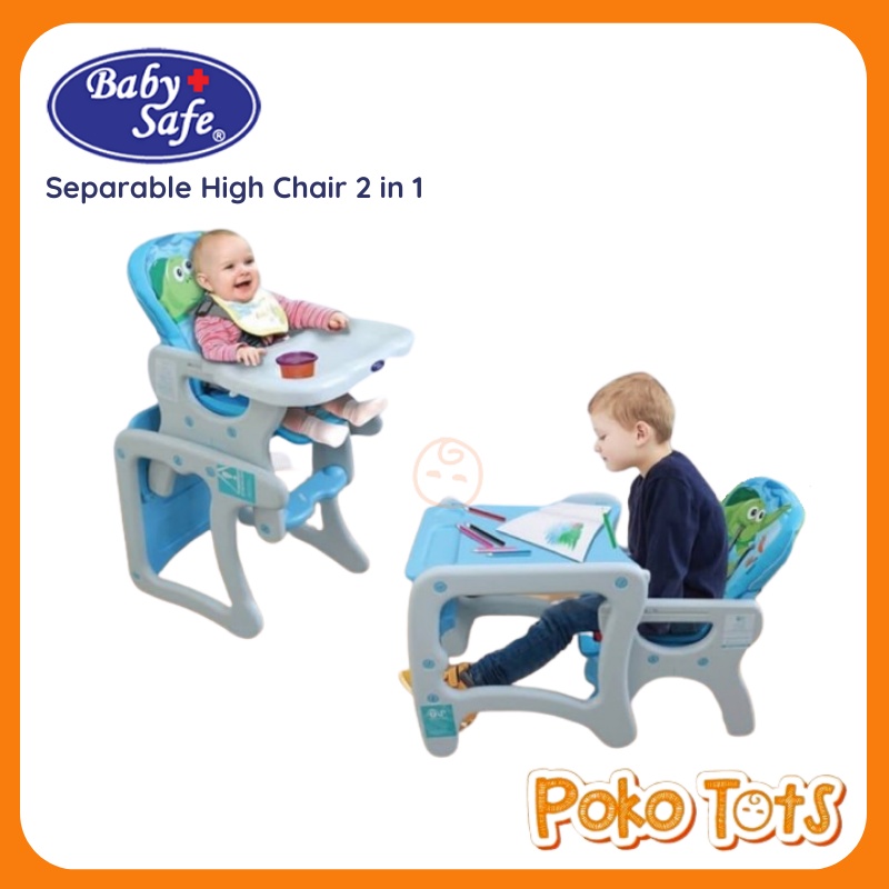 Jual Baby Safe Separable High Chair Kursi Makan Bayi Anak 2in1 HC01