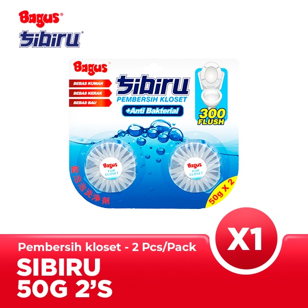 Jual Bagus Sibiru Toilet 50 Gr X 2 Pembersih Kloset Closet WC Tablet