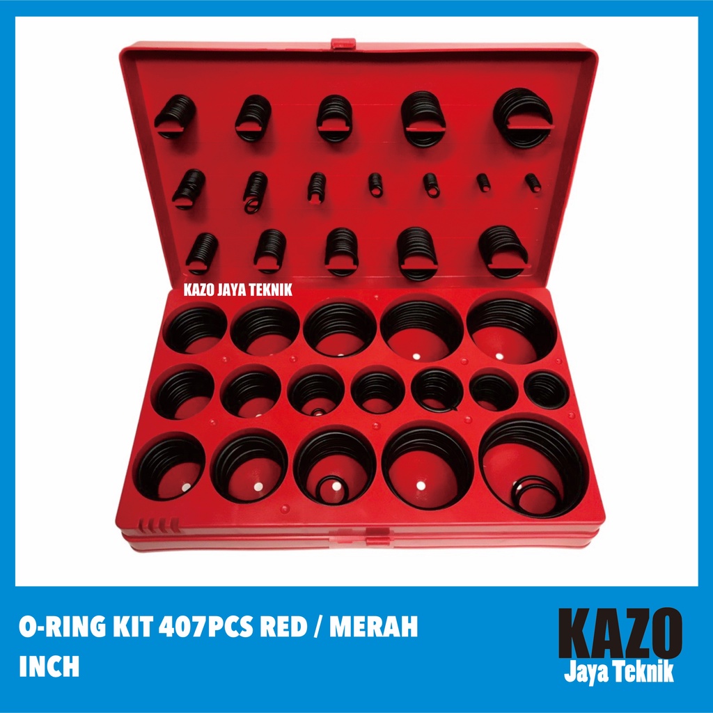 Jual ORing Seal Kit Set/ Karet Rubber Assortment / Oring Service Kit