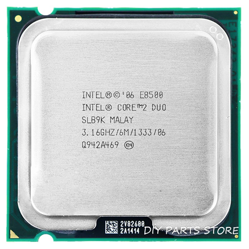 IMPORT INTEL E8500 Processor INTEL Core 2 Duo E8500 CPU (3.16Ghz/ 6M  /1333GHz) Socket LGA 775 | Shopee Indonesia