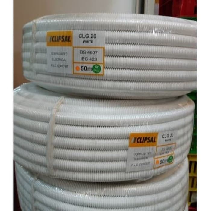 Jual Flexible conduit clipsal CLG 20 P 50 m Terlengkap Shopee Indonesia