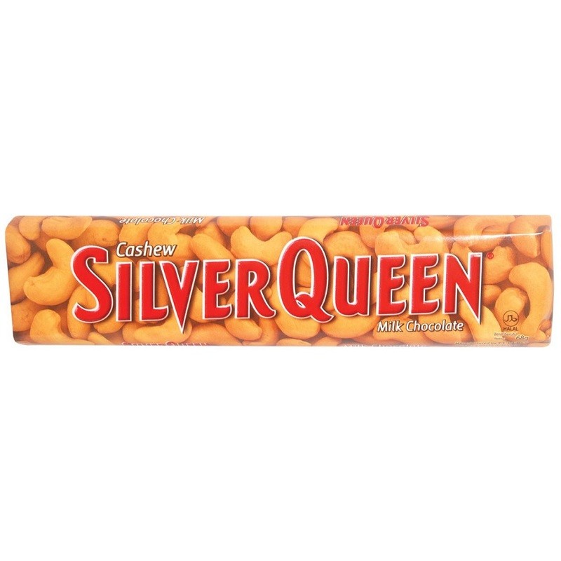 Jual SILVERQUEEN Cashew Milk Chocolate 62g Shopee Indonesia