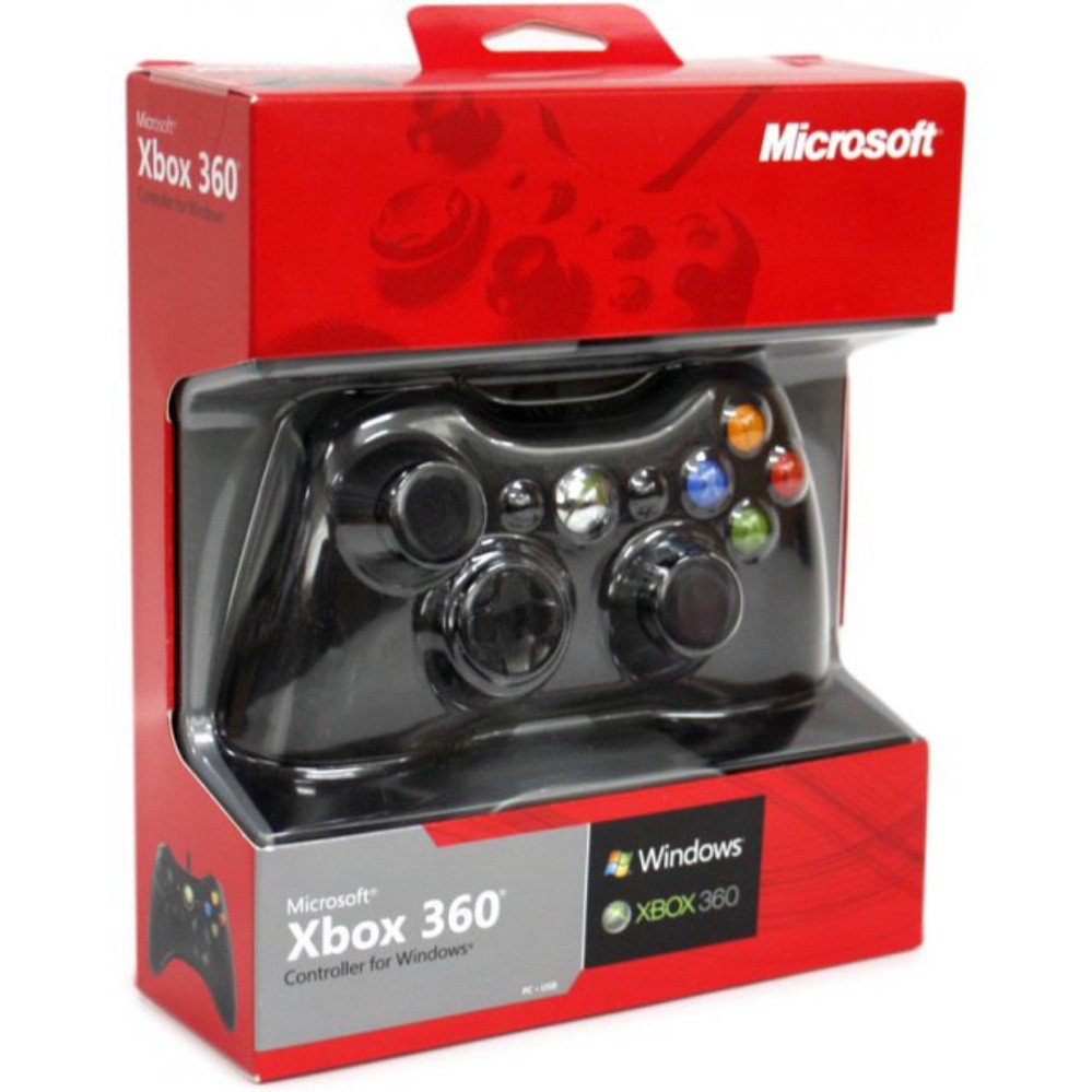 Stik/gamepad XBOX 360 Controller Wired Kabel pabrik untuk
