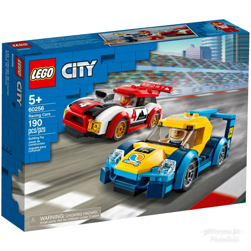 Jual Lego City Mainan Bricks Best Seller Racing Cars Mobil Balap No. 60256 | Shopee Indonesia