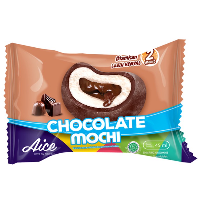 Jual Aice Es Krim Mochi Chocolate | Shopee Indonesia