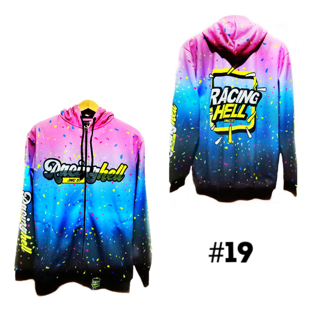 Jual Jaket Racing Hell Motor Balap Hoodie Sweater Racing Hell Line Star Pria Wanita Bahan Tebel Nyaman | Shopee Indonesia