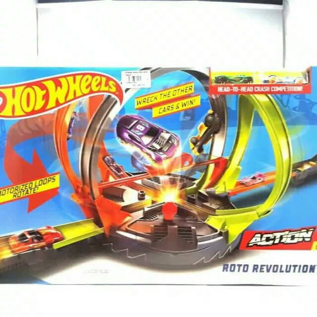 Jual Track Hot Wheels Track Hot Wheels Roto Revolution FDF26 Shopee