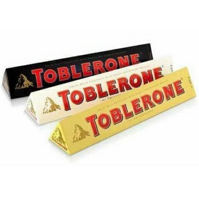 Jual Toblerone Tobleron Chocolate/Milk Chocolate 100Gr | Shopee Indonesia