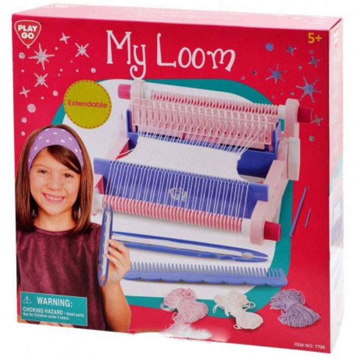Jual Mainan Anak Play Go My Loom Mesin Rajut Tenun | Shopee Indonesia