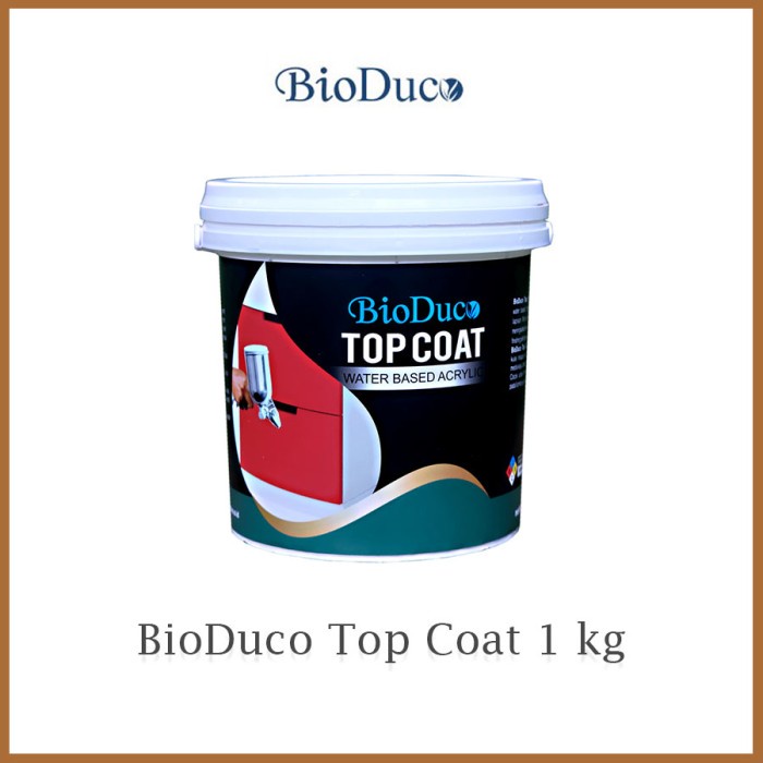 Jual Acrylic Top Coat BioDuco Pelindung Lapisan Cat Akhir Shopee