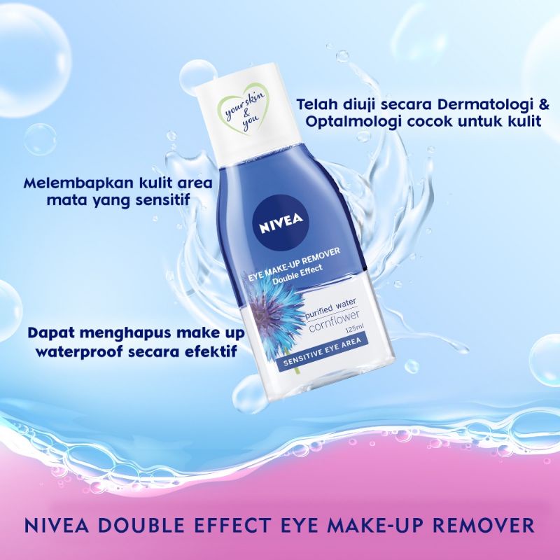 Jual [Promo] Nivea Micellair Skin Breathe Micellar Water || Eye Make Up Remover 125Ml/200Ml | Shopee Indonesia