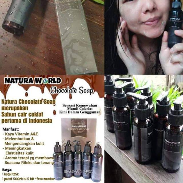 Jual Sabun Coklat Natura World | Shopee Indonesia