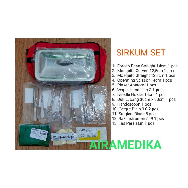 Jual Sirkum Set With Instrumen 509 / Khitan Set /SIRKUMSET Shopee(04)