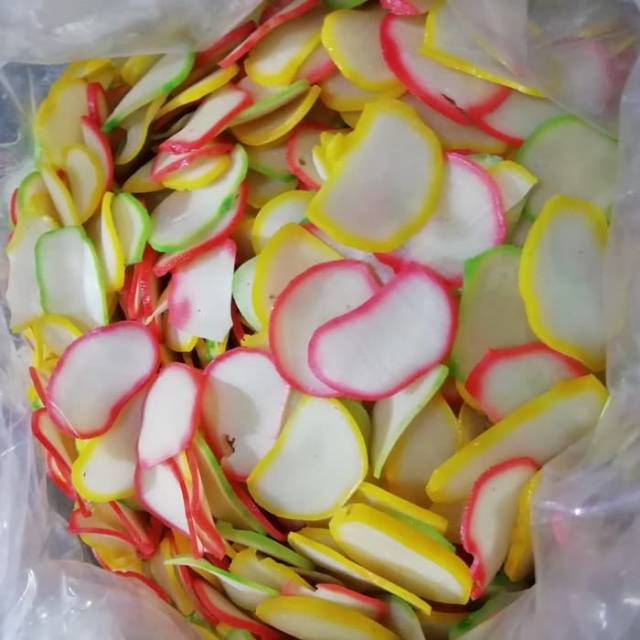 Kerupuk Bawang Mentah Warna Warni 1 bal isi 5 kg Shopee Indonesia