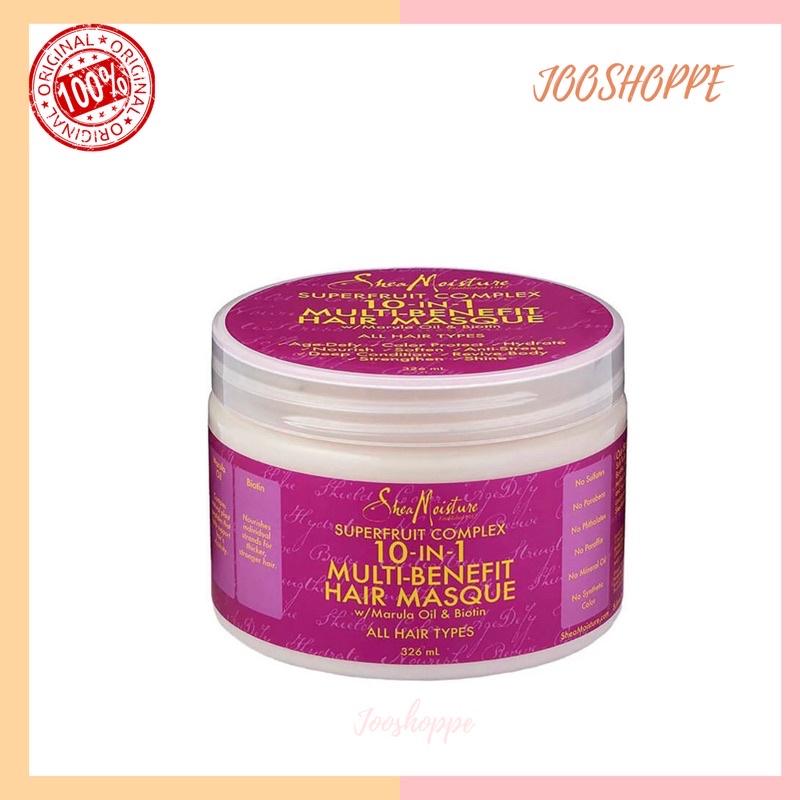 Jual Shea Moisture Jamaican Black Castor Oil Manuka Honey Raw Shea Butter Deep Masque Mask Masker Rambut | Shopee Indonesia