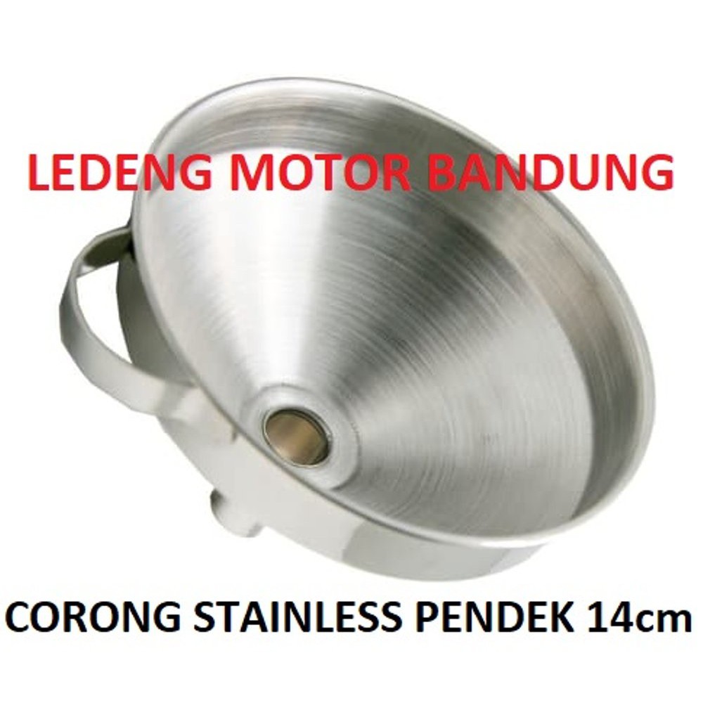 CSP14 Pendek Corong Stainless Steel Besi Kuat Funnel Short 14cm | Shopee  Indonesia