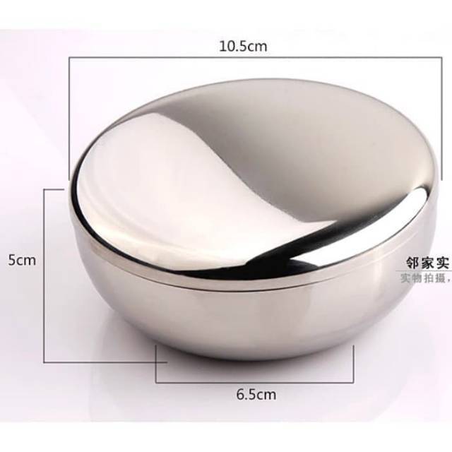 Mangkok Korea Stainless / Mangkok Nasi Korea Stainless Shopee Indonesia
