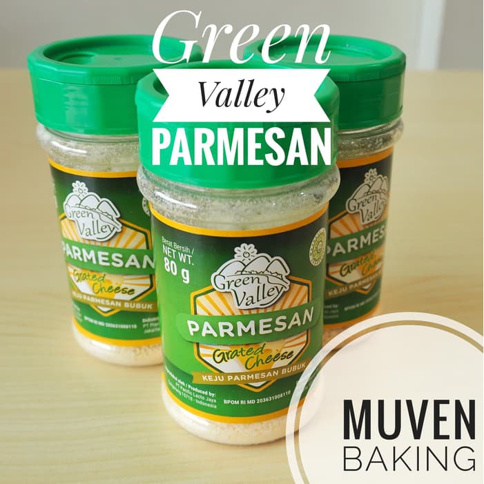 KEJU PARMESAN BUBUK GREEN VALLEY 80 GR Shopee Indonesia