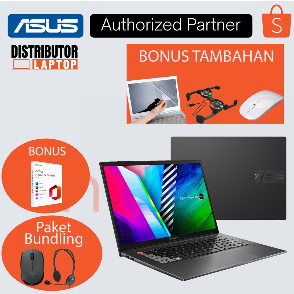 Jual Laptop Asus Vivobook 13 14 15 Intel Core I5 Amd Ryzen 5 Garansi Resmi Asus | Shopee Indonesia