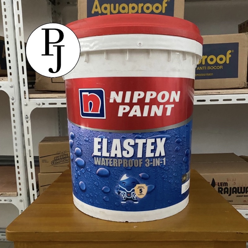 Jual ELASTEX WATERPROOF 3 in 1 by NIPPON PAINT ANTI BOCOR 20KG / 20 KG