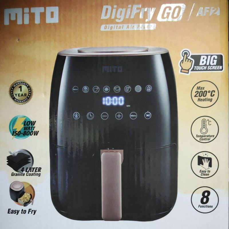 Jual Digital air fryer Mito/digifry go/ AF2 /airfryer