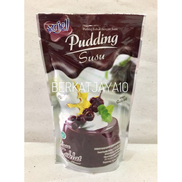 Jual Nutrijell Pudding Susu Rasa Coklat Nutrijel Bubuk Instant 145 Gram | Shopee Indonesia