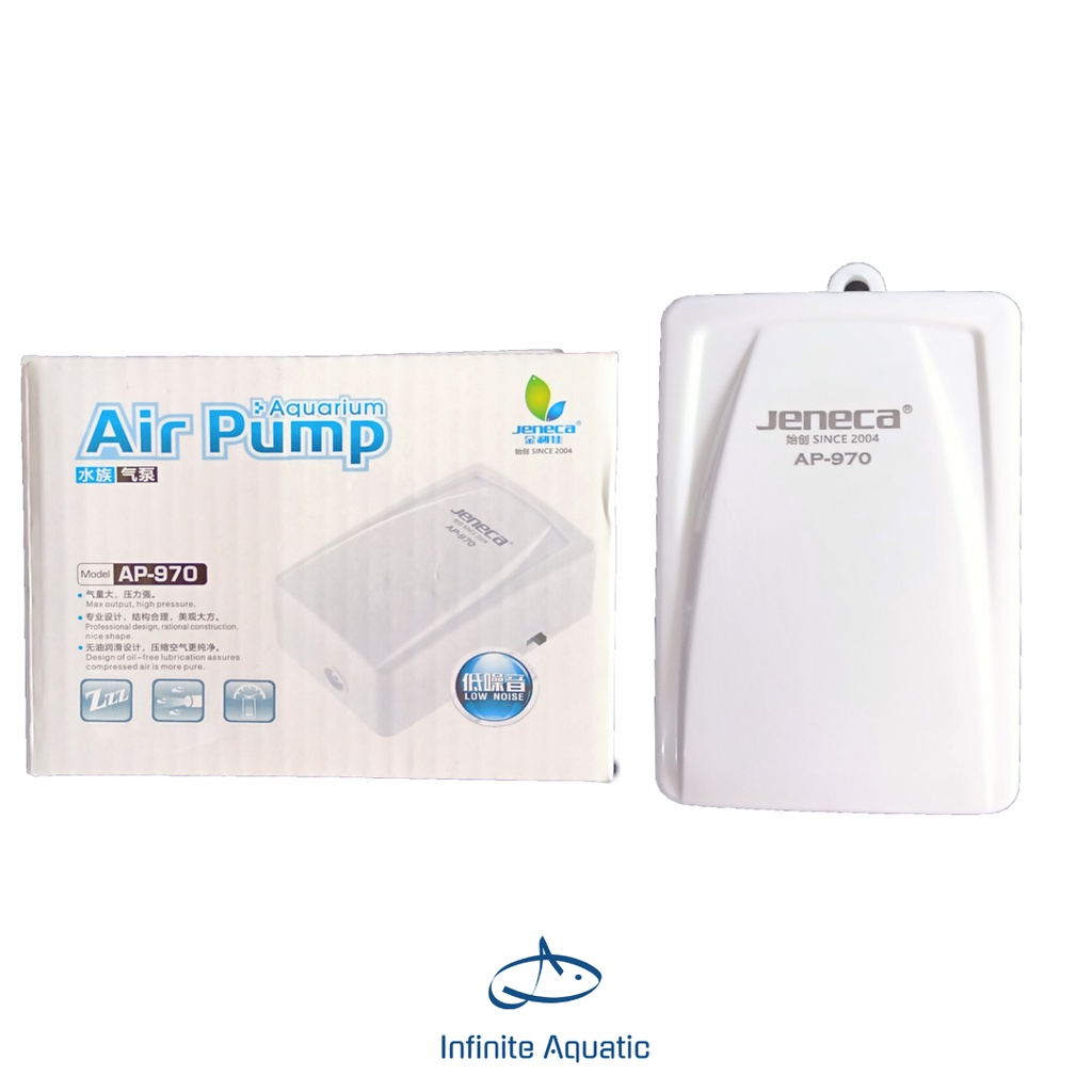 Jual Pompa Udara/ Pompa Aerator/ Air Pump Jeneca AP970 (1 Lubang