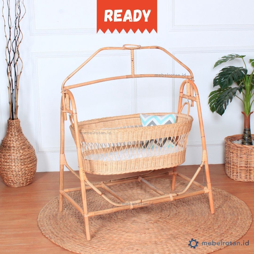 Jual AYUNAN BAYI ROTAN NATURAL CORE RATTAN BABY Shopee