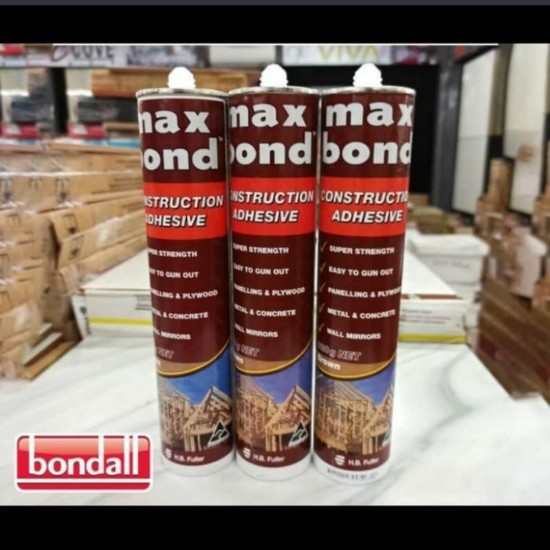 Jual Bondall Max Bond Sealant Construction Adhesive 320 g Shopee