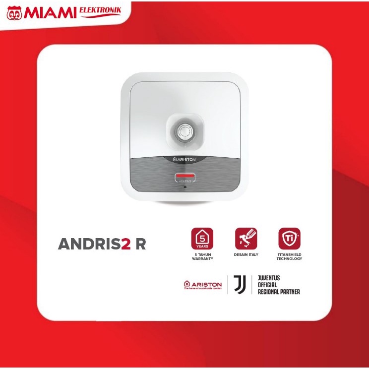 Jual ARISTON Water Heater Andris2 R 15 Liter 350 Watt / ARISTON