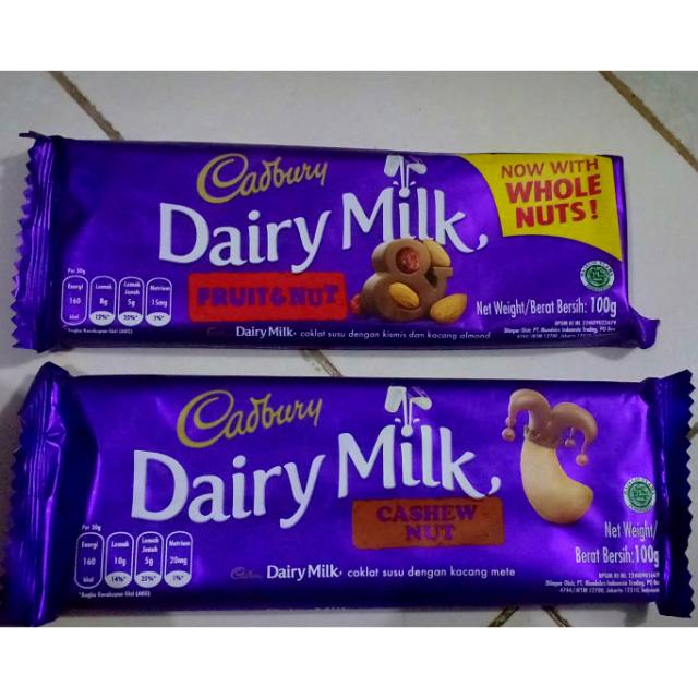 Jual Coklat Cadbury 100Grm | Shopee Indonesia