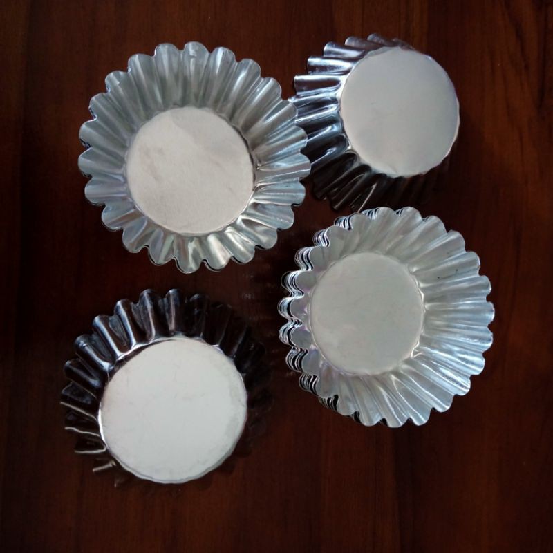 Cetakan Pai Susu Isi 20pcs Ukuran. C / Cetakan Pie / Cetakan Kue Sus