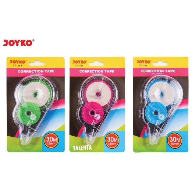 Jual Tipex Roll / Tipex Kertas / Correction Tape Joyko 30m CT564