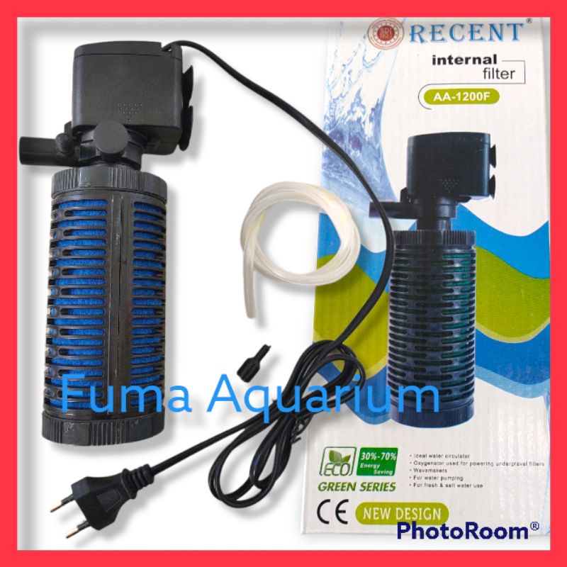 Jual Pompa Aquarium Recent AA1200F RC AA 1200F Internal Filter Akuarium Aquascape 7 watt