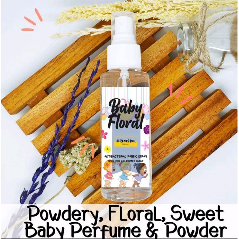 Jual Powdery, Floral, Sweet Baby Perfume & powder (Baby Floral